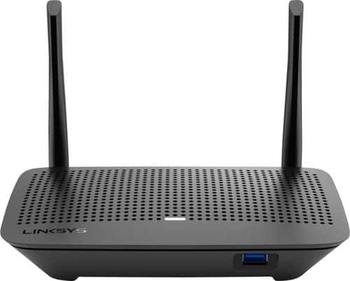 Linksys - AC1200 Dual-Band Wi-Fi 5 Router - Black