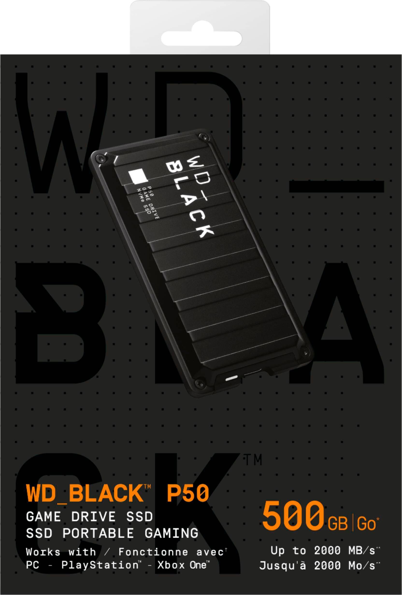 Best Buy Wd Wd Black P50 5tb Game Drive External Usb 3 2 Gen 1 Portable Hard Drive Black Wdba3s5000abk Wesn