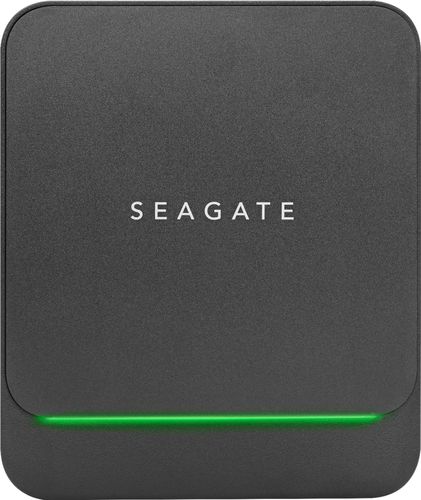 Seagate - Barracuda Fast 2TB External USB 3.0 Portable Solid State Drive - Black