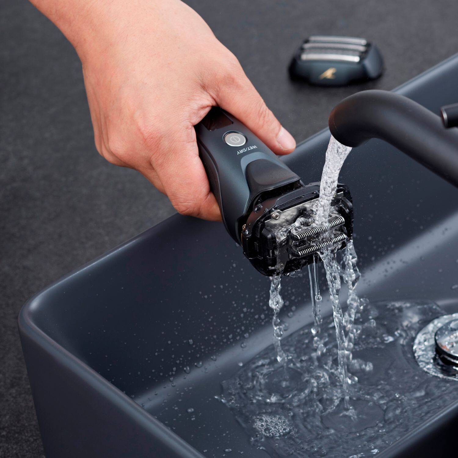 Alt View 13. Panasonic - Arc5 Wet/Dry Electric Shaver - Matte Black.