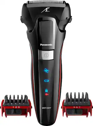 Angle. Panasonic - Arc3 Wet/Dry Electric Shaver - Black.