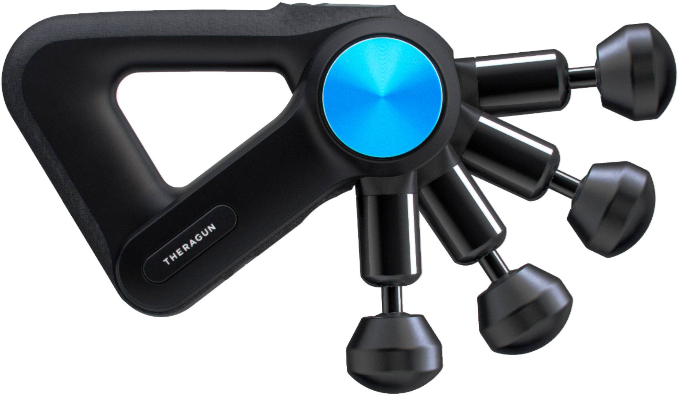 Alt View 14. Therabody - Theragun PRO (4th Gen) Bluetooth + App Enabled Massage Gun + 6 Attachments, 2 Batteries, 60lbs Force - Black.