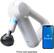 Angle. Therabody - Theragun Elite Bluetooth + App Enabled Massage Gun + 5 Attachments, 40lbs Force (Latest Model) - White.