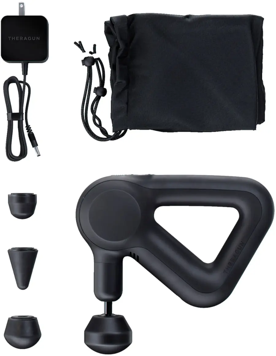Alt View 15. Therabody - Theragun Prime Bluetooth + App Enabled Massage Gun + 4 Attachments, 30lbs Force (Latest Model) - Black.