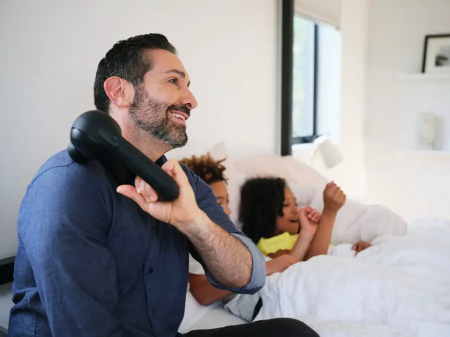 Alt View 20. Therabody - Theragun Prime Bluetooth + App Enabled Massage Gun + 4 Attachments, 30lbs Force (Latest Model) - Black.
