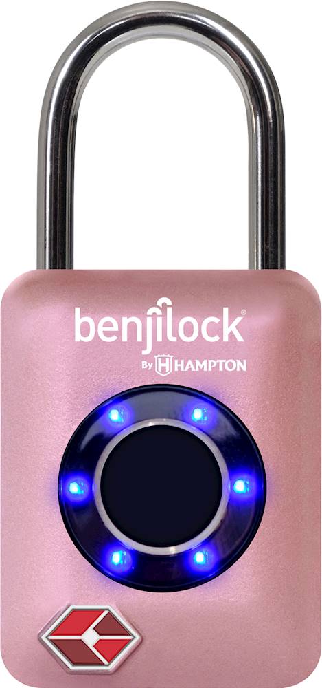 Best Buy: BenjiLock by Hampton Fingerprint Padlock Black BL40002MB