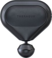 Therabody - Theragun mini Handheld Percussive Massage Device (Latest Model) with Travel Pouch - Black - Angle_Zoom