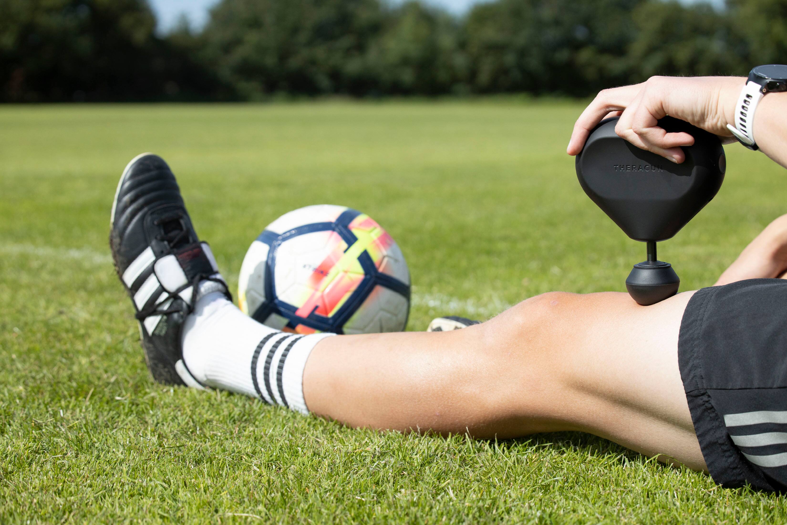 Alt View 18. Therabody - Theragun mini (1st Gen) Handheld Portable Massage Gun Device, 150 Minute Battery + Travel Pouch - Black.