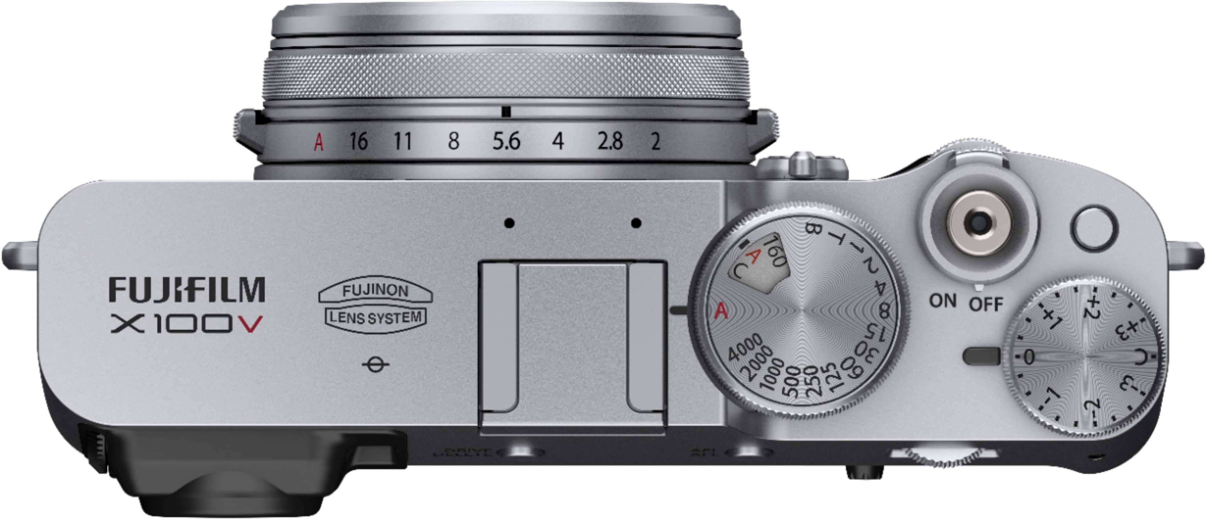 Best Buy: Fujifilm X-Series X100V 26.1MP Digital Camera Silver 