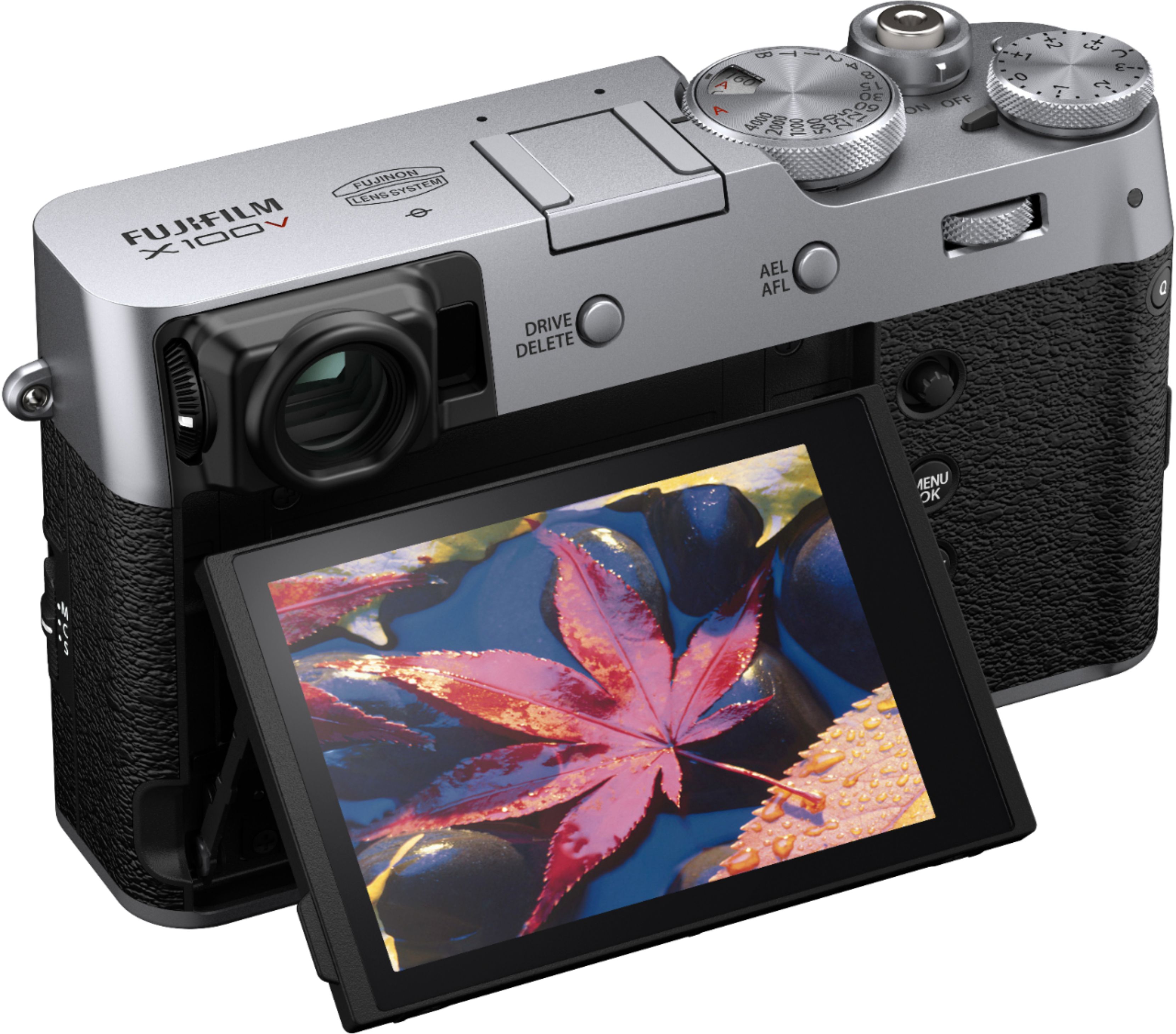  Fujifilm X100V Digital Camera (Silver) Bundle