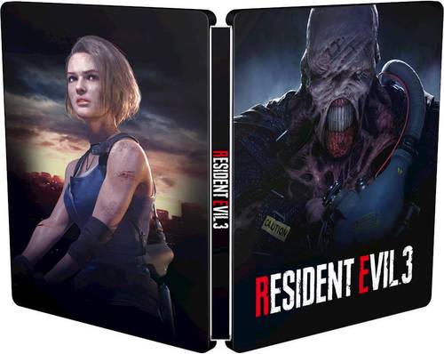 SteelBook - Resident Evil 3 - Black/Red