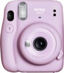 Front Zoom. Fujifilm - instax mini 11 Instant Film Camera - Lilac Purple.
