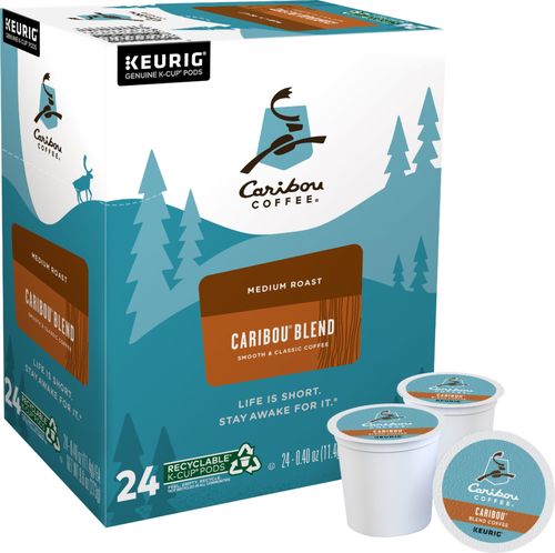 Caribou Coffee - Blend Medium K-Cup Pods (24-Pack) was $15.99 now $11.99 (25.0% off)