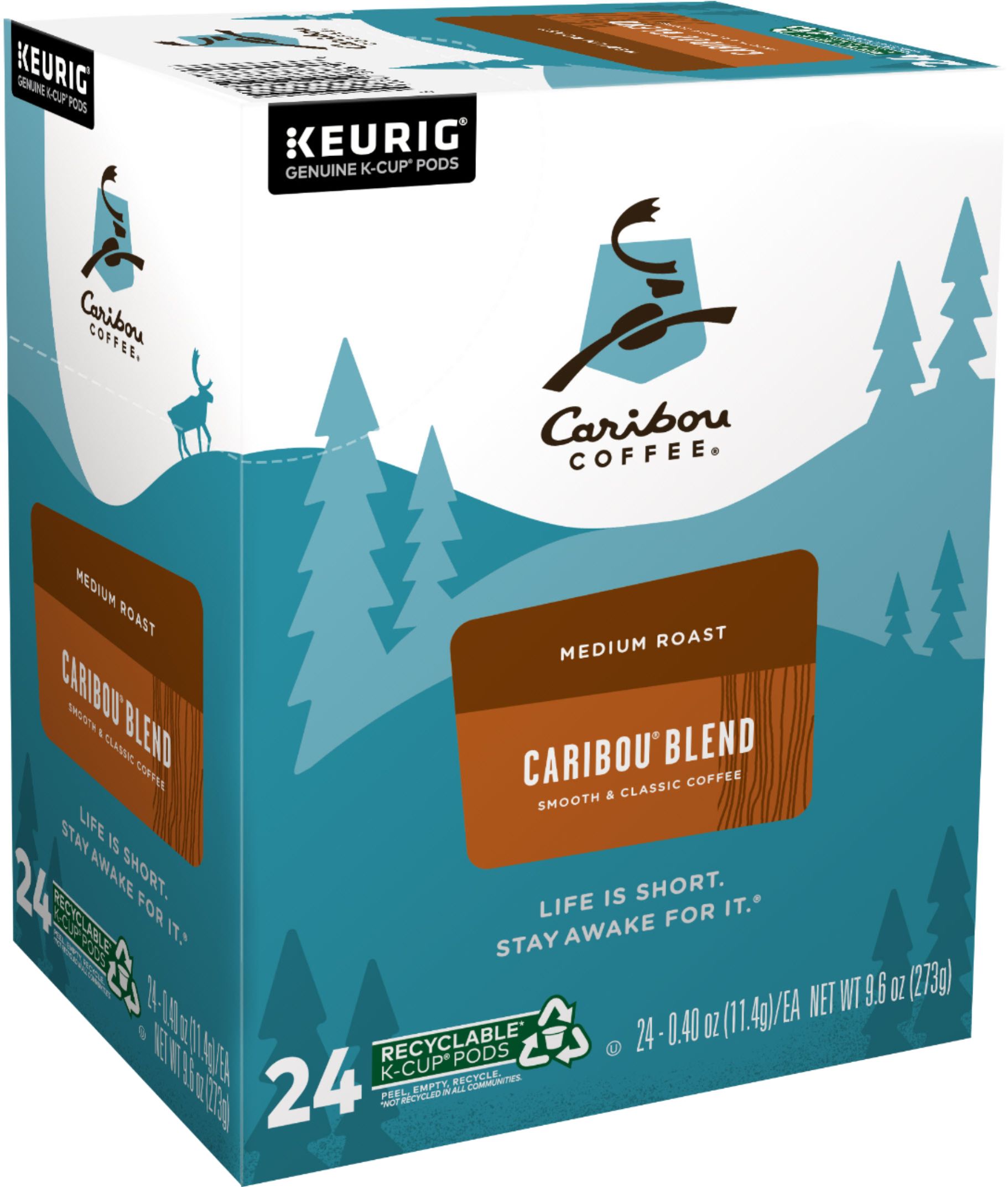 Caribou Obsidian K-Cup Coffee - 24 Ct. Box - Kitchen & Company
