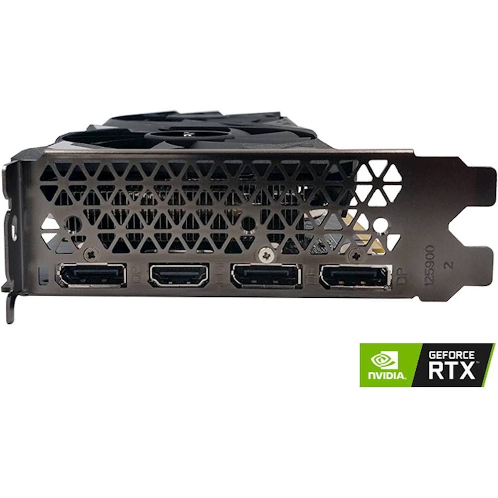 PNY Dual Fan NVIDIA RTX SUPER 8GB GDDR6 PCI Express 3.0 Graphics Card Black VCG20708SDF2MPB - Best Buy