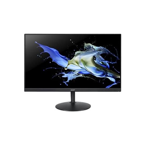Front. Acer - Refurbished 27" LED FHD FreeSync Monitor - Black.