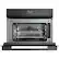 Alt View 11. Fisher & Paykel - Minimal 24" Built-In Single Electric Convection Wall Oven - Black.