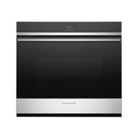 Fisher & Paykel - Contemporary 30" Built-In Single Electric Convection Oven - Stainless steel - Front_Zoom