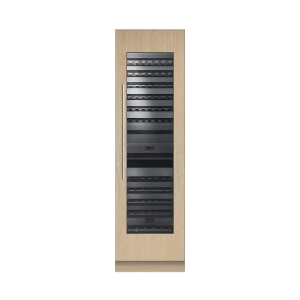 Alt View 12. Fisher & Paykel - ActiveSmart 91-Bottle Built-In Dual Zone Wine Cooler - Stainless Steel.