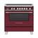 Front. Fisher & Paykel - Classic Series 4.9 Cu. Ft. Freestanding Electric Induction Convection Range with Self-Cleaning - Red.