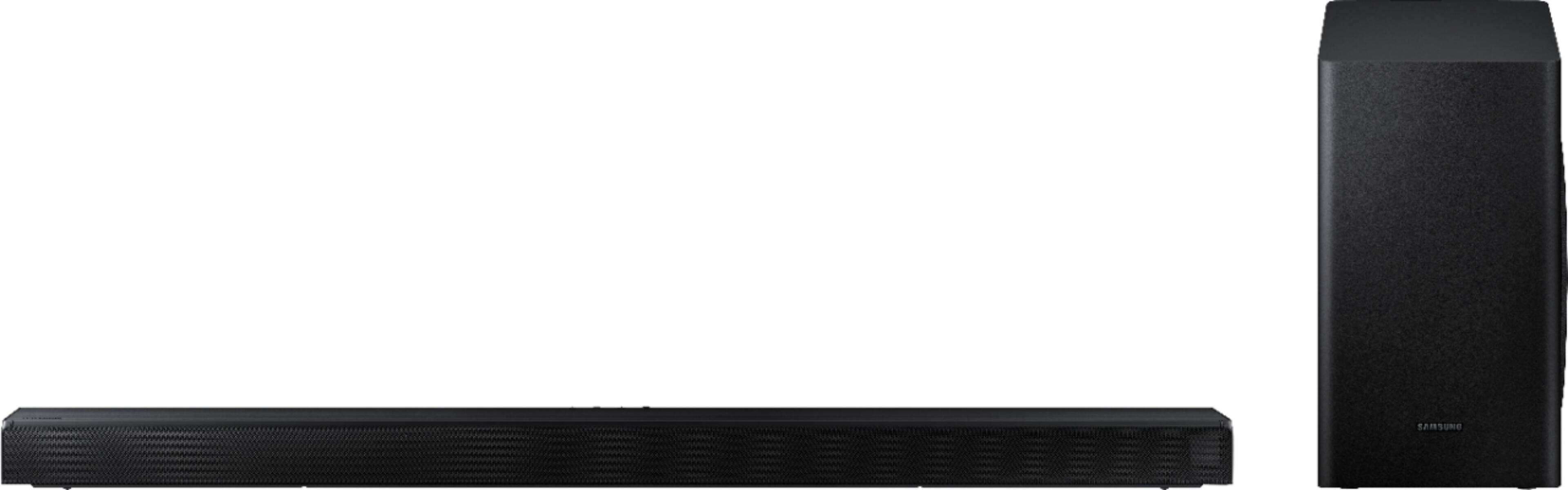 Angle. Samsung - 3.1-Channel Soundbar with Wireless Subwoofer and DTS Virtual:X/Dolby Digital - Black.