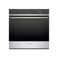 Fisher & Paykel - Contemporary 24" Built-In Single Electric Convection Oven - Stainless steel - Front_Zoom