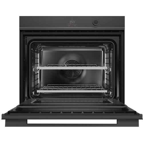 Alt View 14. Fisher & Paykel - Contemporary 30" Built-In Single Electric Convection Oven - Black.