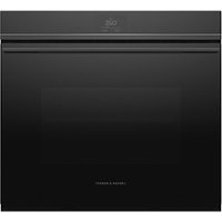 Fisher & Paykel - Contemporary 30" Built-In Single Electric Convection Oven - Black - Front_Zoom