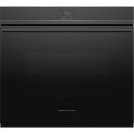 Fisher & Paykel - Contemporary 30" Built-In Single Electric Convection Oven - Black