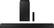 Front. Samsung - 2.1-Channel Soundbar with Wireless Subwoofer and Dolby Audio (2020) - Black.