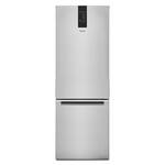 Whirlpool - 12.7 Cu. Ft. Bottom-Freezer Counter-Depth Refrigerator - Stainless steel - Front_Standard