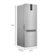 Alt View Zoom 1. Whirlpool - 12.7 Cu. Ft. Bottom-Freezer Counter-Depth Refrigerator - Stainless steel.