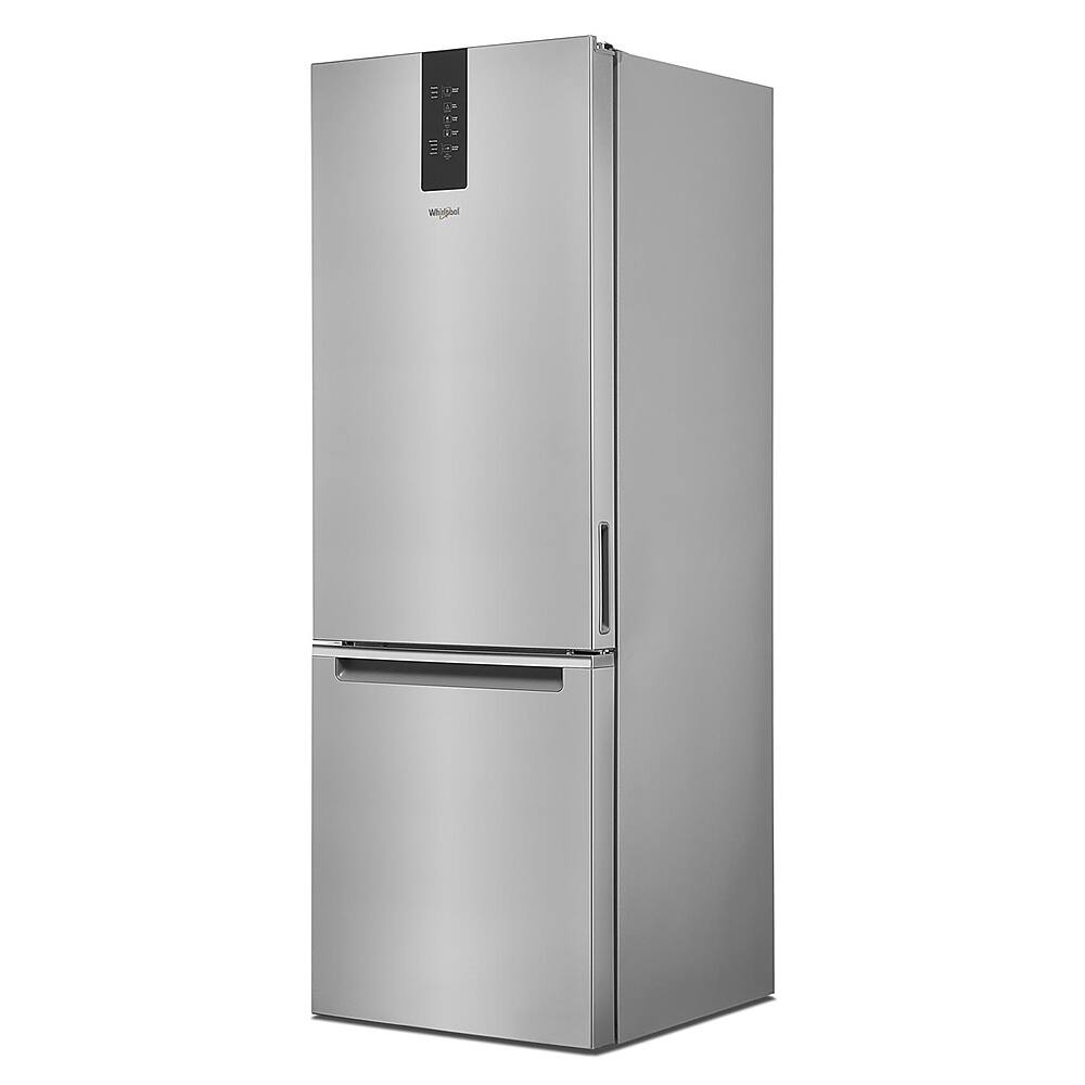 Alt View 2. Whirlpool - 12.7 Cu. Ft. Garage Ready Bottom-Freezer Counter-Depth Refrigerator - Fingerprint Resistant Stainless Steel.