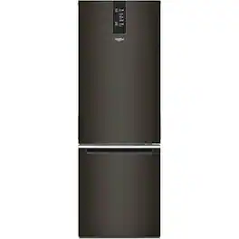Whirlpool - 12.7 Cu. Ft. Bottom-Freezer Counter-Depth Refrigerator - Black Stainless Steel