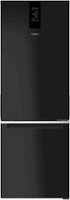 Whirlpool - 12.7 Cu. Ft. Bottom-Freezer Counter-Depth Refrigerator - Black - Front_Zoom