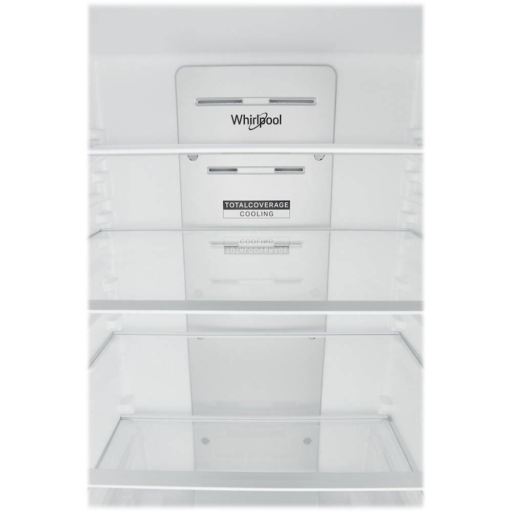 Alt View 11. Whirlpool - 12.7 Cu. Ft. Garage Ready Bottom-Freezer Counter-Depth Refrigerator - White.