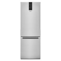 Whirlpool - 12.7 Cu. Ft. Bottom-Freezer Counter-Depth Refrigerator - Stainless steel - Front_Zoom