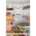 Alt View Zoom 12. Whirlpool - 12.7 Cu. Ft. Bottom-Freezer Counter-Depth Refrigerator - Stainless steel.