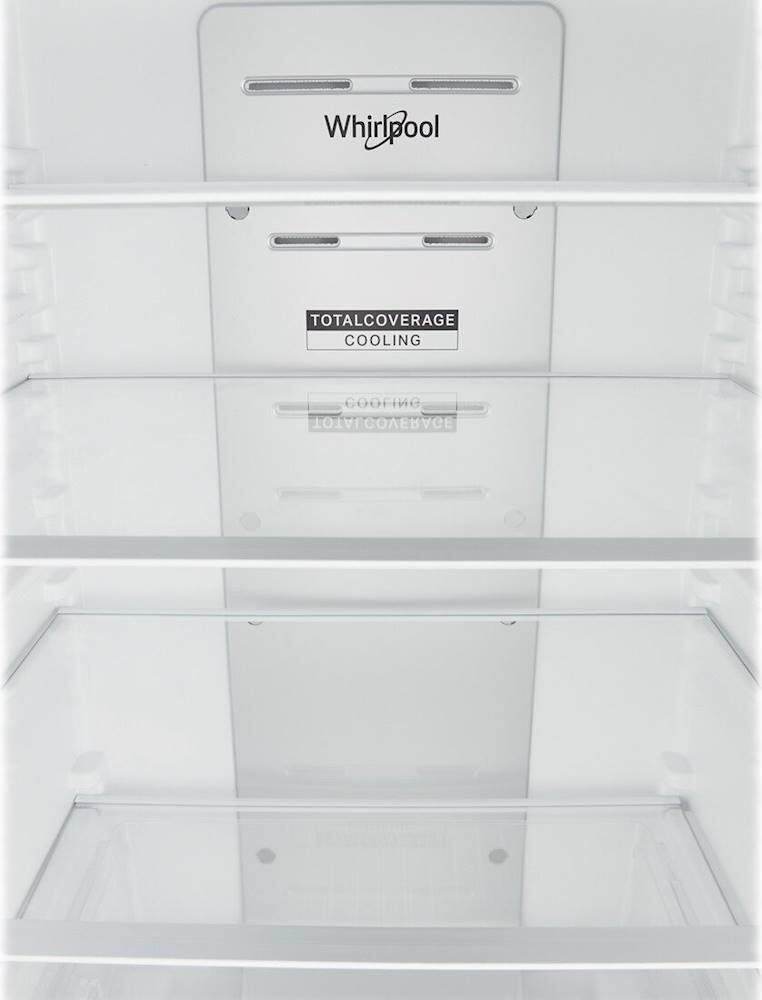 Alt View 4. Whirlpool - 12.7 Cu. Ft. Bottom-Freezer Counter-Depth Refrigerator - Fingerprint Resistant Stainless Steel.