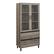 Angle. Walker Edison - 2-Drawer Storage Armoire Bookcase Cabinet - Gray Wash.