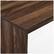 Alt View 11. Walker Edison - Modern MDF Accent Storage Cabinet - Dark Walnut/Solid White.