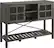 Angle. Walker Edison - Classic Buffet Sideboard - Slate Gray.