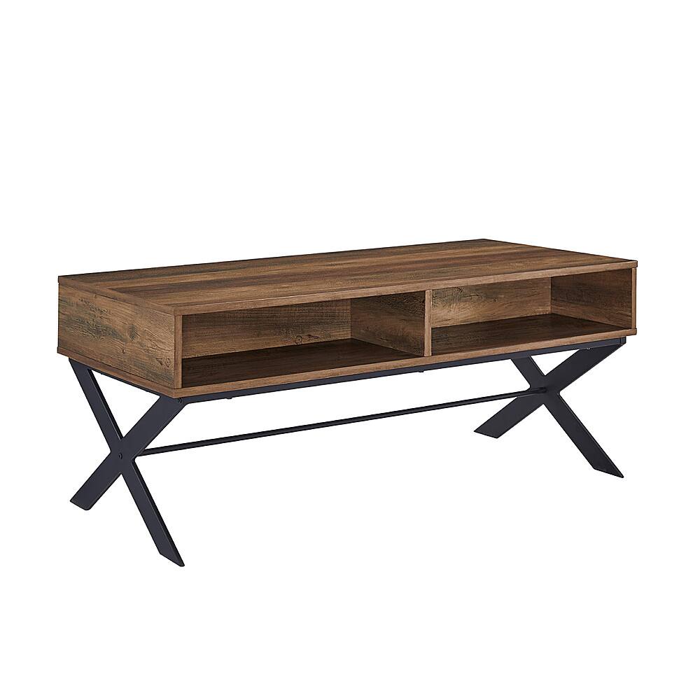 Angle View: Walker Edison - Rectangular Modern MDF Coffee Table