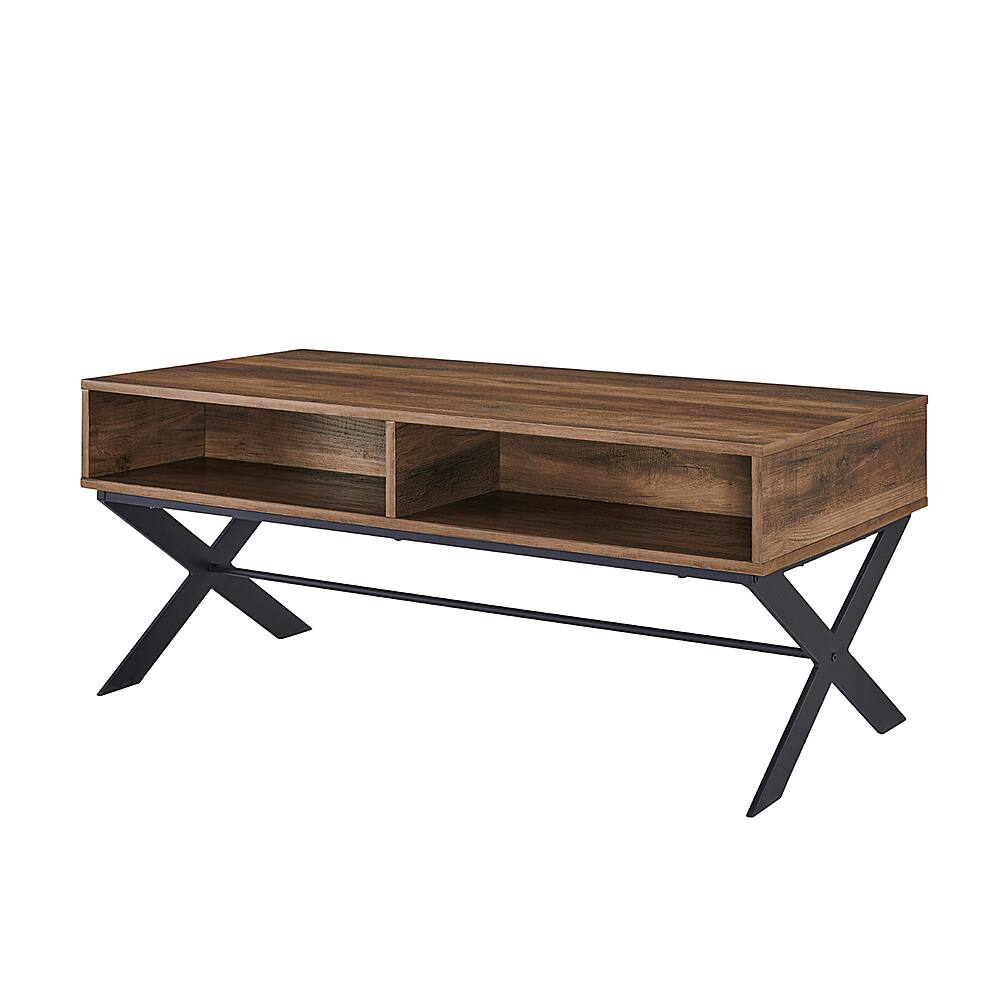 Left View: Walker Edison - Rectangular Modern MDF Coffee Table