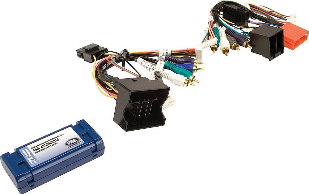 Angle View: PAC - Radio Replacement Interface with OnStar Retention for Select 29-bit LAN GM Vehicles - Blue