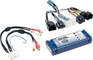 PAC - Amplifier Integration Interface for Select GM Vehicles - Blue - Angle_Zoom