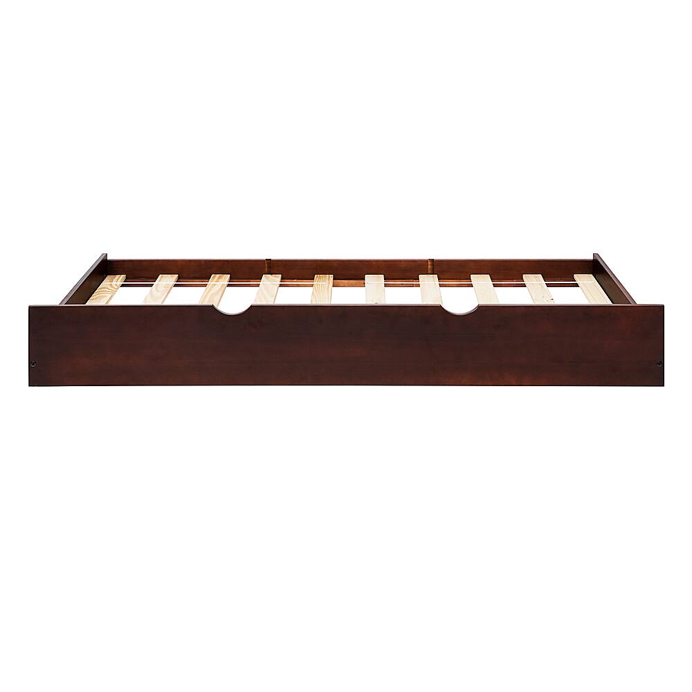 Best Buy Walker Edison Trundle Bed Frame Espresso BBTW40ES