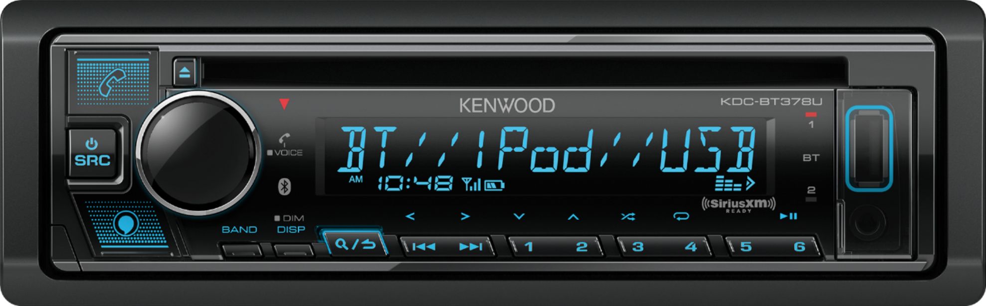 KENWOOD KRC-207s Detachable Car Stereo Face Plate 