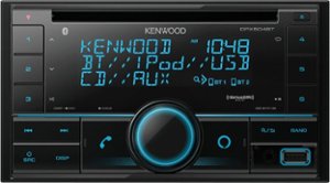 Kenwood - Built-in Bluetooth - In-Dash CD/DM Receiver - Black - Front_Zoom