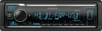 Front Zoom. Kenwood - In-Dash Digital Media Receiver - Built-in Bluetooth - Satellite Radio-Ready with Detachable Faceplate - Black.